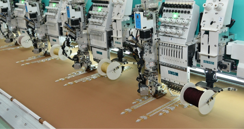 Mixed Beads + Sequins + Tufting Embroidery Machine