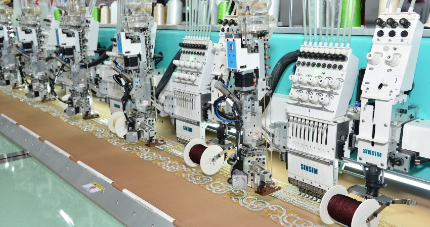 Mixed Beads + Sequins + Tufting Embroidery Machine