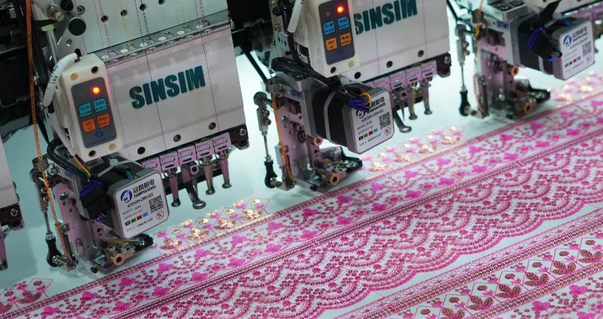 58 Head High Speed Sequins, Flat Embroidery Machine