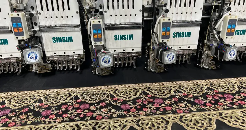 58 Head High Speed Sequins, Flat Embroidery Machine
