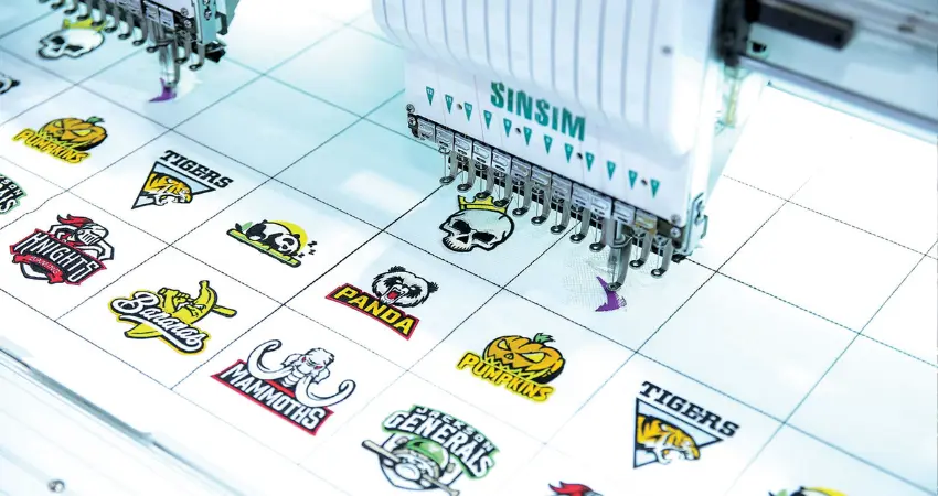 Flat Embroidery Machine