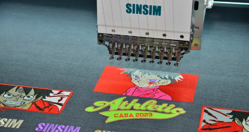 Flat Embroidery Machine