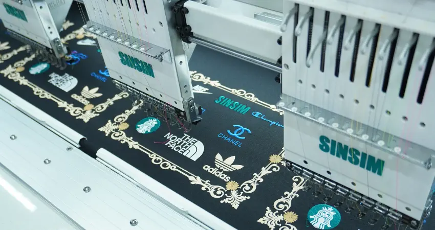 Sinsim Super High Speed Flat Embroidery Machine