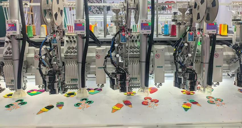 Laser Cutting Embroidery Machine