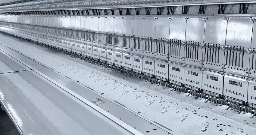 Sinsim Brand Schiffli Embroidery Machine