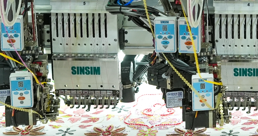 Radio Frequency Laser Embroidery Machine
