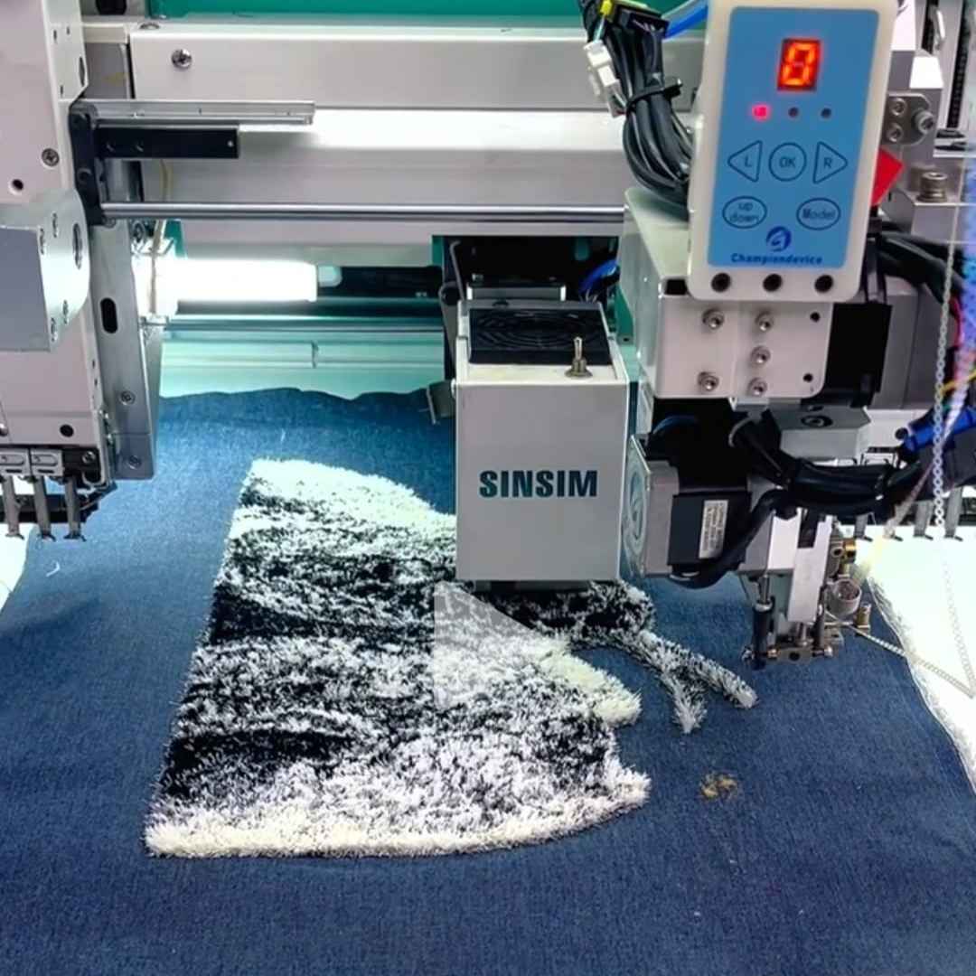 Flat + Tufting Embroidery Machine