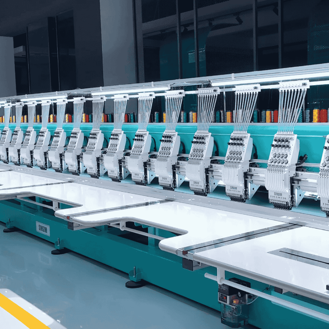 Sinsim Super High Speed Flat Embroidery Machine