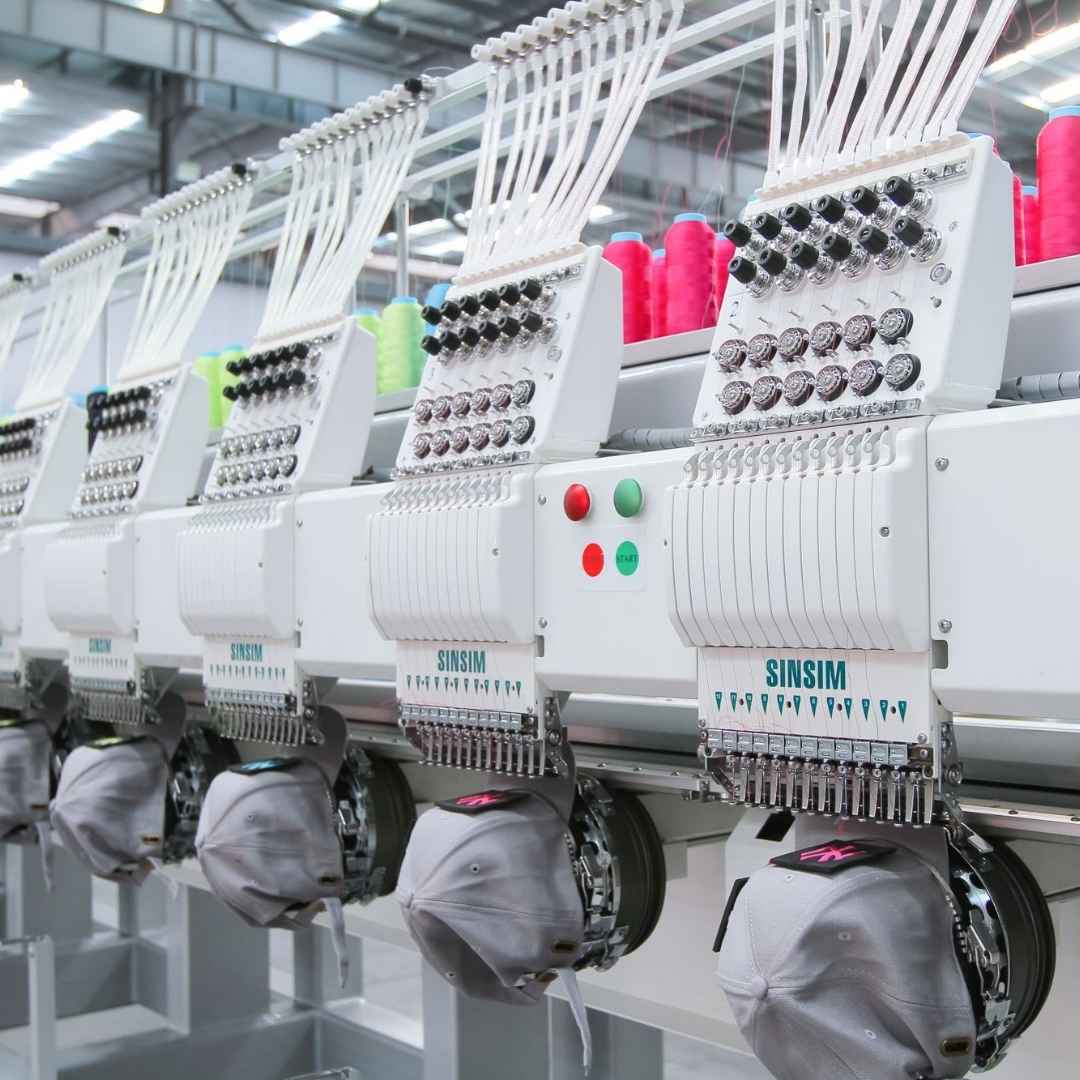 Sinsim Cap/Tubular Embroidery Machine