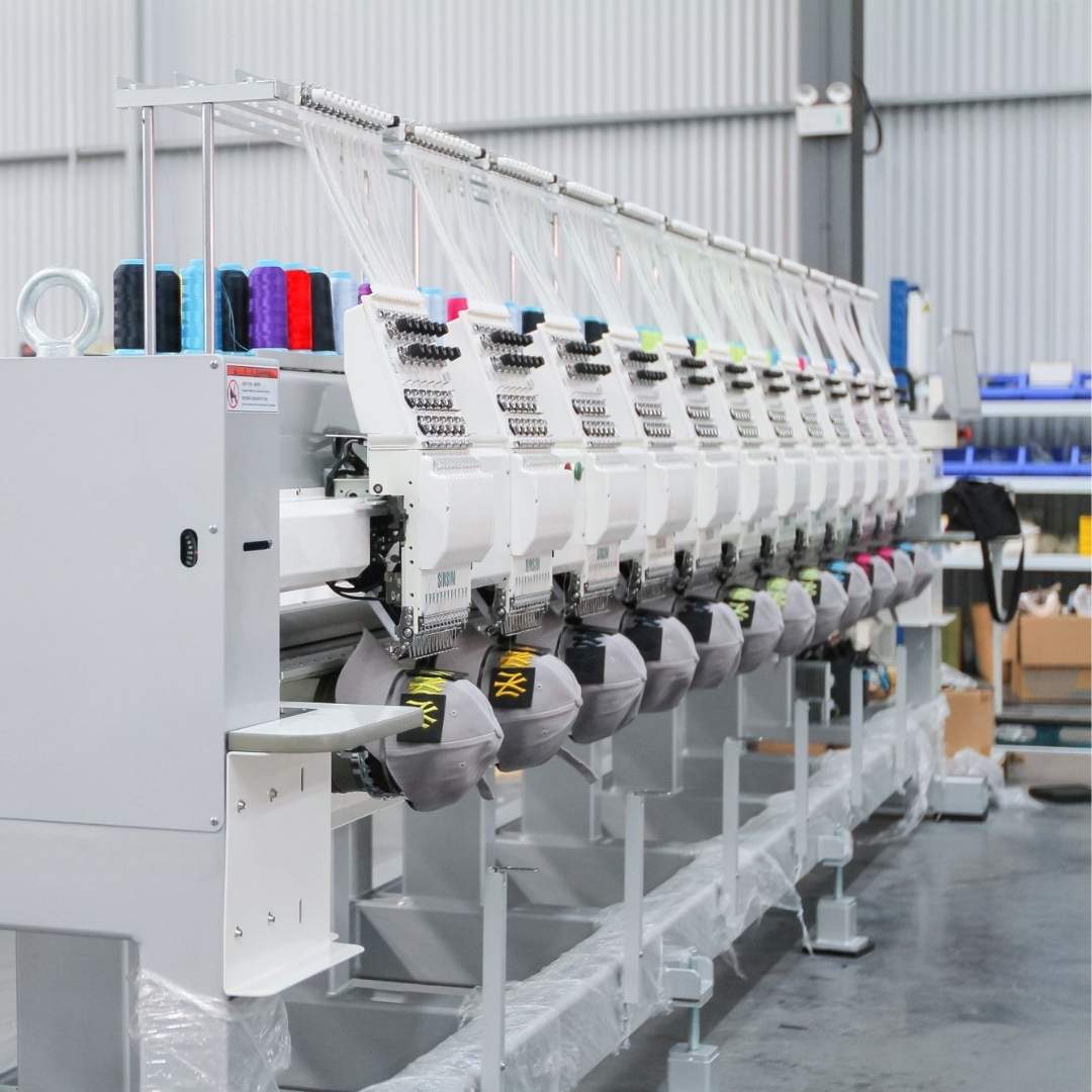 Sinsim Cap/Tubular Embroidery Machine